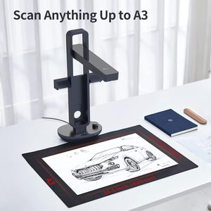 <span class=keywords><strong>Scanner</strong></span> de documents CZUR Aura Pro Book, capture A3/A4, auto-affichage, correction d'inclinaison, alimenté par l'IA, pliable, portable, USB, compatible Windows et Mac <span class=keywords><strong>OS</strong></span> - Product Image 6