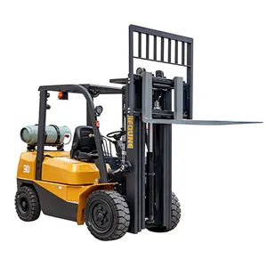 Hifoune 3 Ton LPG Forklift Import From China Duplex Mast 4m 6m With Side Shifter Lpg GAS Propane Forklift