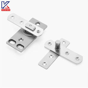 モダンな360度ステンレススチール見えないドアピボヒンジHeaven & Earth Axis木製ドア用 - Product Image 1