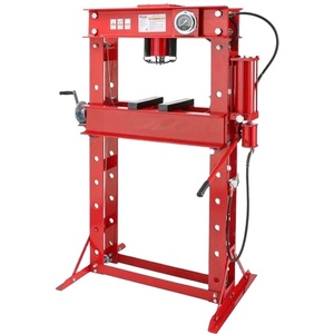 Presse d'atelier hydraulique manuelle et pneumatique AA4C 20T 30T 40T 50T (avec manomètre) AA-0901H - Prix de la presse d'atelier - Product Image 1