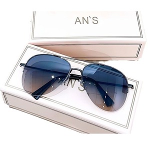 Lunettes de soleil pour homme, monture argentée, verres en résine, protection UV380, pour la conduite, le cyclisme, protection solaire, tendance, élégantes - Product Image 3