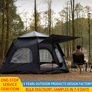 Support OEM/ODM - Hexagonal Pop-Up Camping <b>Tent</b>, Oxford Cloth UV Protection <b>Waterproof</b> | Outdoor <b>Tents</b>, Glamping <b>Tent</b> - Product Image 2
