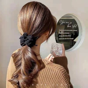 Plush Braided Hair <b>Tie</b> Mixed Colors Casual Headband For Women Autumn Winter Style - Product Image 3