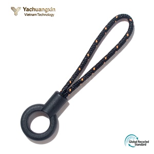 Yachuangxin Nylon Keychain with Diamond Grip Black Outdoor <b>Camping</b> Accessory Global Recycled Standard - Product Image 2
