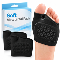 Coussinets en gel pour l'avant-pied pour hommes et femmes, coussinets métatarsiens antidérapants, idéaux pour la marche debout, la marche et la course à pied