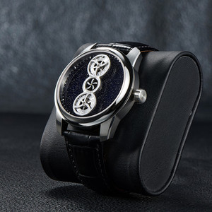 OEM yeux <span class=keywords><strong>Gemini</strong></span> étoile roue forte lumineuse créative mécanique montre pour hommes traitement conception de montre personnalisée - Product Image 6