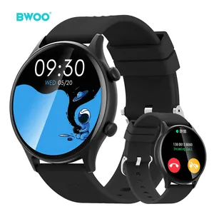 BWOO 2024 Produtos mais vendidos Smartwatches Relógio Inteligente Esportivo à Prova D 'Água para Homens Tela de Toque