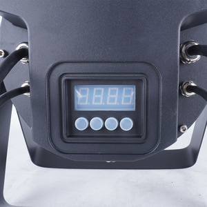 24 cái không thấm nước LED <span class=keywords><strong>PAR</strong></span> ánh sáng RGB DJ mệnh đèn RGBW đầy màu sắc phẳng mệnh cho ánh sáng sân khấu - Product Image 4