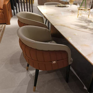 Nouvel Ensemble de Salle <span class=keywords><strong>à</strong></span> <span class=keywords><strong>Manger</strong></span> Moderne de Luxe Haute Qualité avec 6 Chaises et <span class=keywords><strong>Table</strong></span> de Luxe - Product Image 2