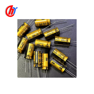 ตัวเก็บประจุ Nichicon 2200uf 25v รุ่น FW ขนาด 12.5X25 มม. ตัวเก็บประจุทองคำ 2200uf 25v - Product Image 1