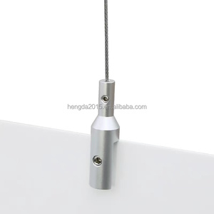 Système de suspension de câbles pour plafond, support de câble métallique robuste, kit de suspension de câbles pour l'accrochage d'images en galerie d'art - Product Image 2