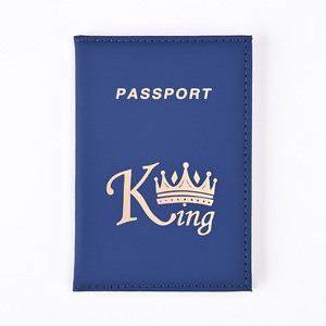 กระเป๋าใส่พาสปอร์ตหนัง PU ลายควีนคิงเลิฟเวอร์ส พร้อมช่องใส่ตั๋วเครื่องบินและบัตรต่างๆ สะดวกต่อการจัดเก็บ - Product Image 6
