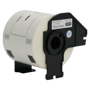 <span class=keywords><strong>Brother</strong></span> <span class=keywords><strong>p</strong></span>-<span class=keywords><strong>touch</strong></span> QL Étiquette 62mm Noir Sur Blanc Auto-Adhésif Thermique Papier Rouleau D'étiquettes Dk-11202 Dk1202 Pour Frère Ql-700 Imprimante - Product Image 3
