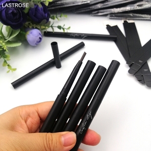 Tube de stylo à <span class=keywords><strong>sourcils</strong></span> de maquillage longue durée de marque privée en gros Mécanisme de torsion Design mince Finition mate Pinceau cosmétique naturel - Product Image 6