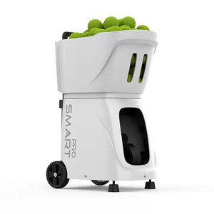 Máquina de Práctica de Padel PUSUN Alpha para Todas las Superficies, Oscilación Horizontal y Vertical, Servidor de Tenis, Herramientas de Entrenamiento de Élite - Product Image 1