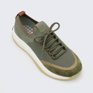Lanci OEM Schuhhersteller Designer-Ledersneaker Luxus-Designer-Herrensneaker Maßgefertigte Stricksneaker mit Logo - Product Image 5