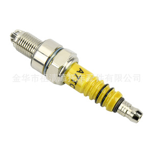 Bujía Zuqing A7TC de cerámica amarilla para motocicleta, ATV, scooter, Go Kart de 50, 70, 90, 110 y 125 cc - Product Image 4