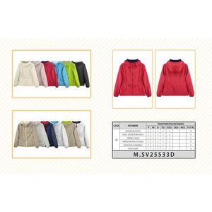 Giacca a vento reversibile da donna modello di marca Fang 25533D varie taglie e colori per l'acquisto all'ingrosso - Product Image 1