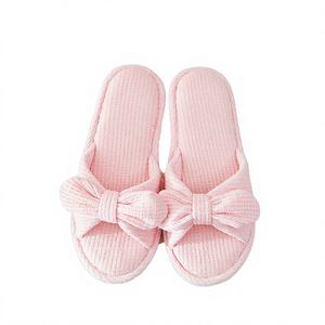 Mules d'intérieur pour femmes, style plage, à bout ouvert, antidérapantes, pour l'hiver - Product Image 4