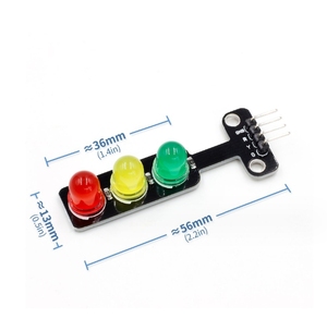 Led tín hiệu giao thông mô-đun 5V giao thông ánh sáng phát ra mô-đun duy nhất Bảng điều khiển - Product Image 2
