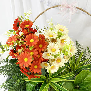 Inicio boda simulación flor decoración <span class=keywords><strong>Mei</strong></span> <span class=keywords><strong>Lin</strong></span> color crisantemo - Product Image 5