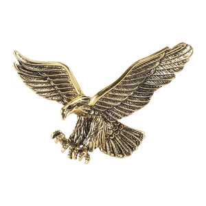 Broche Vintage de alas de águila voladora para hombre, broches antiguos de animales con personalidad, traje, abrigo, accesorios, joyería de aleación para regalo de fiesta - Product Image 4