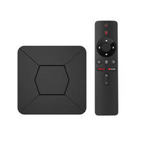 TV Box ATV Q5 con Android 10.0, Procesador Allwinner H313 de Cuatro Núcleos, Doble WIFI y BT5.0 de 2.4G y 5GHZ, Reproductor Multimedia Dual