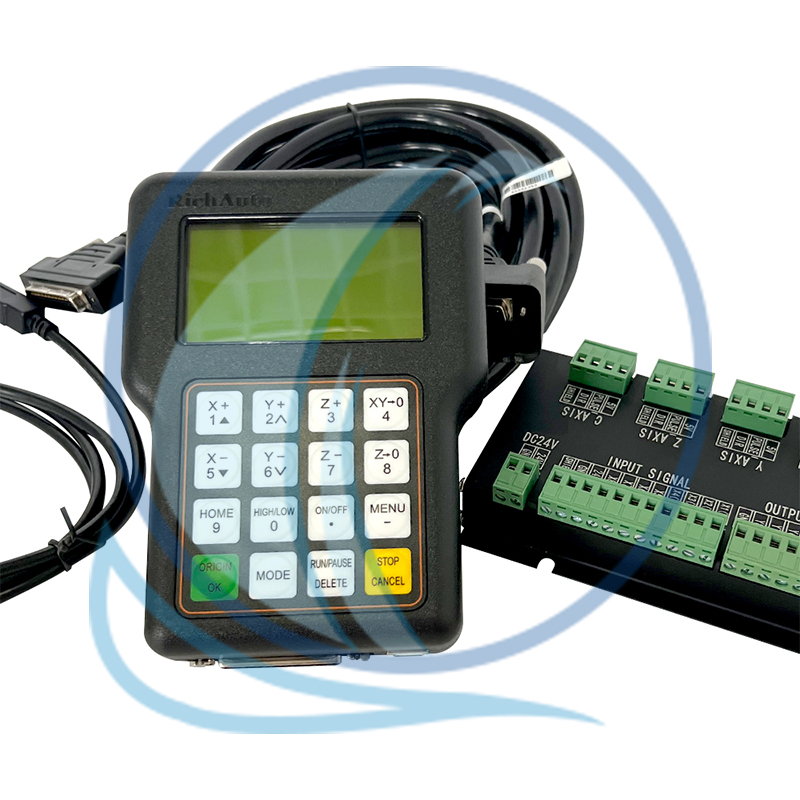 ЧПУ гравировальная машина онлайн оптовая продажа, джойстик для экскаватора, рычаг безопасности, Richauto DSP A11, контроллер ручки для 3-осевого маршрутизатора с ЧПУ