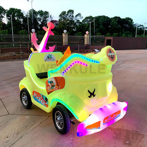 Auto Scontro Luminose a LED con Telecomando e Anello Paraurti in Vendita, Veicoli Popolari per Bambini per Resort e Hotel - Product Image 1