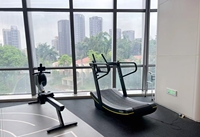 Caminadora Curva de Alta Resistencia Sin Motor para Gimnasios Comerciales y Ejercicio Cardiovascular en Casa