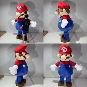 Disfraz Inflable de <span class=keywords><strong>Mario</strong></span>, Directo de Fábrica, Traje de Oxford Resistente para Eventos, Publicidad, Desfiles, MOQ 1 Pieza, 2m - Product Image 6