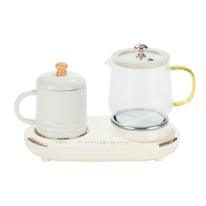 Bouilloire électrique en acier inoxydable Great Bear 400ML+600ML, arrêt automatique, 1200W, design sans fil, garantie 5 ans pour usage domestique - Product Image 3