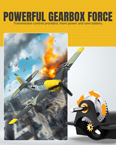 <span class=keywords><strong>Avion</strong></span> radiocommandé RC Park Flyer <span class=keywords><strong>BF109</strong></span> facile à piloter pour débutants avec stabilisateur gyroscopique - Product Image 6
