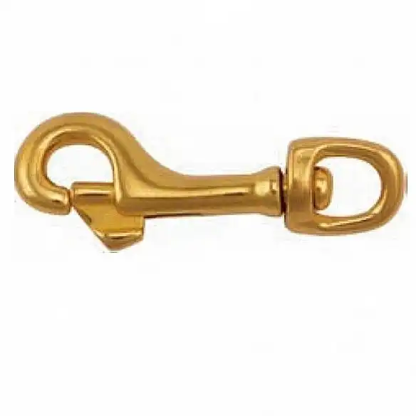 3/8 Italian Bronze Swivel Snap Hooks