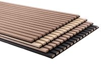 270*60/240*60/120*60/60*60 Panneau mural acoustique en chêne naturel Akupanel bois/mdf/hdf latte