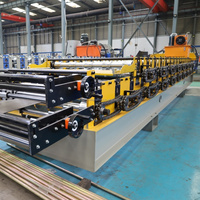 Afrique du Sud IBR ondulé PPGI GI toit feuille TR4 TR5 PV4 PV5 Double Decker panneau rouleau formant la Machine