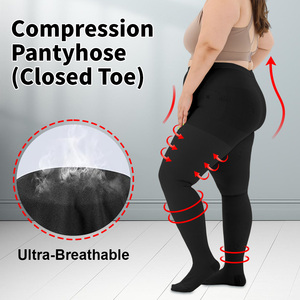 Collants de compression médicale graduée Fty 20-30 mmHg, taille haute, respirants, anti-fatigue, anti-embolie - Product Image 4
