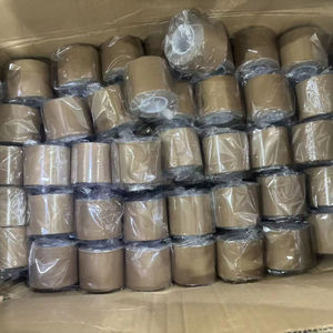 <span class=keywords><strong>Cinta</strong></span> de película de PTFE de silicona negra de 0,18mm de un solo lado, <span class=keywords><strong>cinta</strong></span> de aislamiento impermeable antiestática resistente al calor - Product Image 1