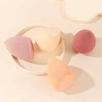 Ensemble d'éponges de maquillage 9908 – Outils de beauté sans traces, réutilisables et faciles à nettoyer, formes variées pour fond de teint/correcteur – Maquillage quotidien – Fabriqué en Chine