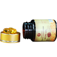 Capsules de poudre de champignon Reishi biologique pour la longévité, capsules d'huile de Reishi, champignon Reishi