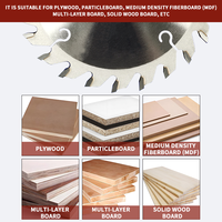 Lame de scie circulaire TCT à coupe fine de 254 mm pour bois dur, disque de scierie à pointe en carbure de tungstène