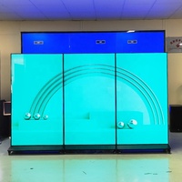 Pantalla de pared de video Conecte varias pantallas en una imagen grande Control remoto liberación servidor en la nube software de señalización digital