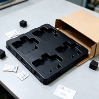 Blister Factory Mold Processing ESD Blister Tray Plastic Tray Small Consumer Electronic Components Isolation Storage Transport