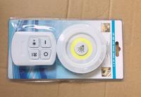 Lampe de nuit d'urgence COB sans fil à télécommande avec capteur de mouvement pour couloir et armoire domestique