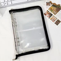Pochette pour documents en PVC translucide JSF avec 6 poches transparentes pour cartes A5