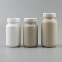 Fabricant de flacons à pilules en plastique certifiés ISO13485, flacon à médicaments en HDPE blanc de 100 ml avec bouchon à vis
