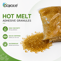 Granulés d'adhésif thermofusible EVA haute viscosité OEM ODM pour reliure de livres, colle thermofusible haute température pour le placage des bords de meubles