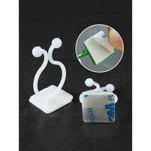 Plant Fixing Device For Pothos Climbing Vines Wall Mounted Self <b>Adhesive</b> Non Marking Indoor Plants Plastic <b>Hooks</b> - Product Image 2