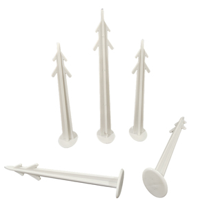 Bouchons muraux en plastique Vis Fixation Entretoise Brique Pierre Béton Expansion Ancre - Product Image 1