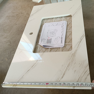 ODM/OEM TMZ Polished White Quartz 5028 Modern Design Palissandra Slab Hotel Bathroom Vanity Top Big <b>Artificial</b> <b>Stone</b> Slab - Product Image 3